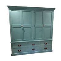 Bounty Larder Cupboard - Freestanding Pantry with Storage and Drawers