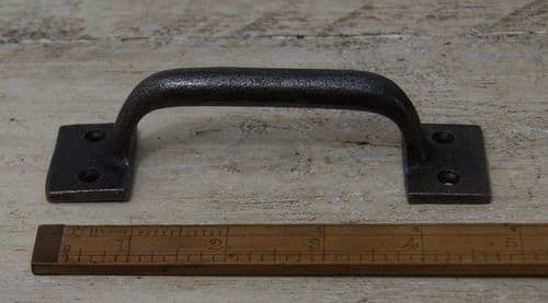 CAST IRON ALMA SASH PULL HANDLE 125mm / 5''
