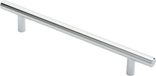 CHROME T-BAR PULL HANDLE  188MM /7 1/2''