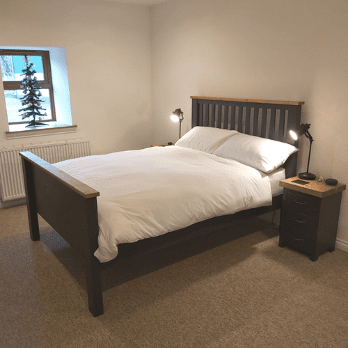 Galleon Solid Wood Bed