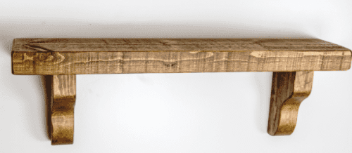 Tortuga Rustic Wooden Shelf