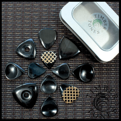 Black Horn Guitar Pick Collection