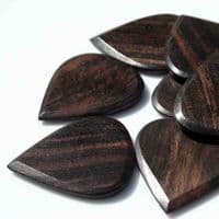 Blues Tones - Ebony - 1 Guitar Pick | Timber Tones