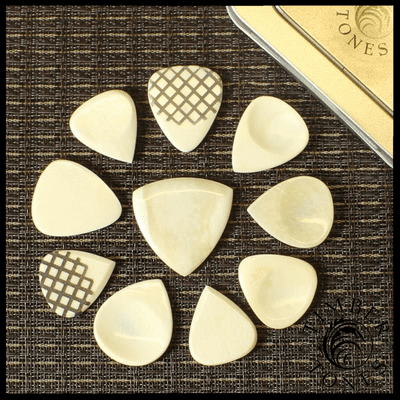 Buffalo Bone Guitar Pick Collection