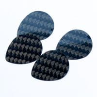 Carbon Tones Mini - Floppy - 1 Guitar Pick | Timber Tones