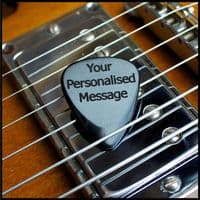 Exotic Timber Custom Guitar Pick - You can add Personalisation - 18 Timber Options
