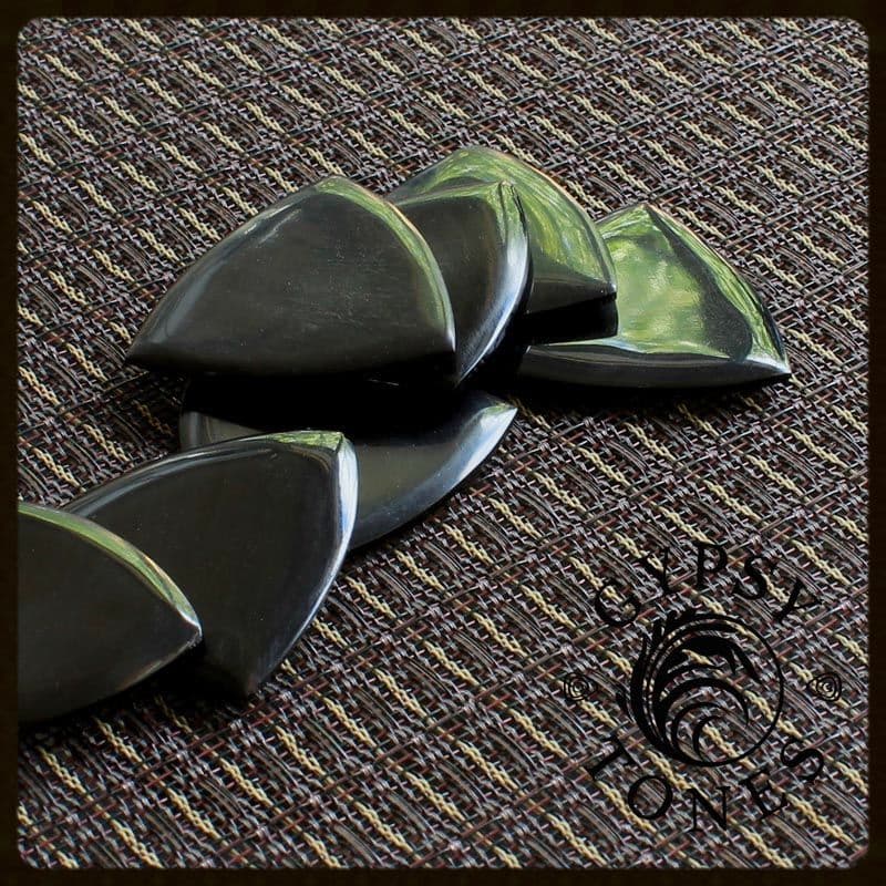 Plettri Assortiti Gypsy Tones - 4 Pezzi In Osso, Cocco, Ebano E Corno, Per Chitarra E Basso - Foto 3