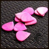 Jazzy Tones - Pink Bone - 4 Guitar Picks | Timber Tones