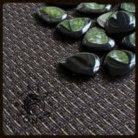 Lava Tones - Silver Obsidian - 1 Pick | Timber Tones