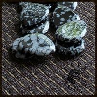 Lava Tones - Snowflake Obsidian - 1 Pick | Timber Tones