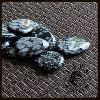 Lava Tones - Snowflake Obsidian - 1 Pick | Timber Tones