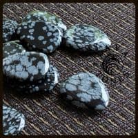 Lava Tones - Snowflake Obsidian - 1 Pick | Timber Tones