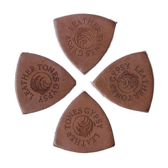 Leather Tones Gypsy - Brown - 4 Picks | Timber Tones