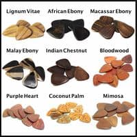 Plectrum Wallet - 18 Timber Guitar Picks | Timber Tones