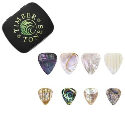 Shell Guitar Pick Collection
