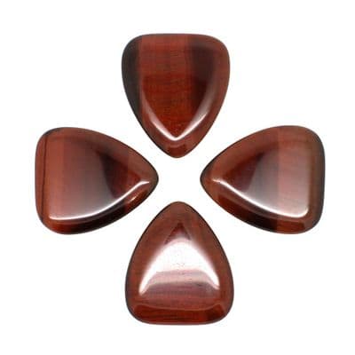 Tiger Tones Red Tiger Eye 4 Guitar Picks