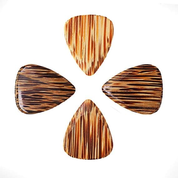 Timber Tones - Coconut - 4 Guitar Picks | Timber Tones