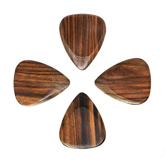 Timber Tones - Macassar Ebony - 4 Picks | Timber Tones