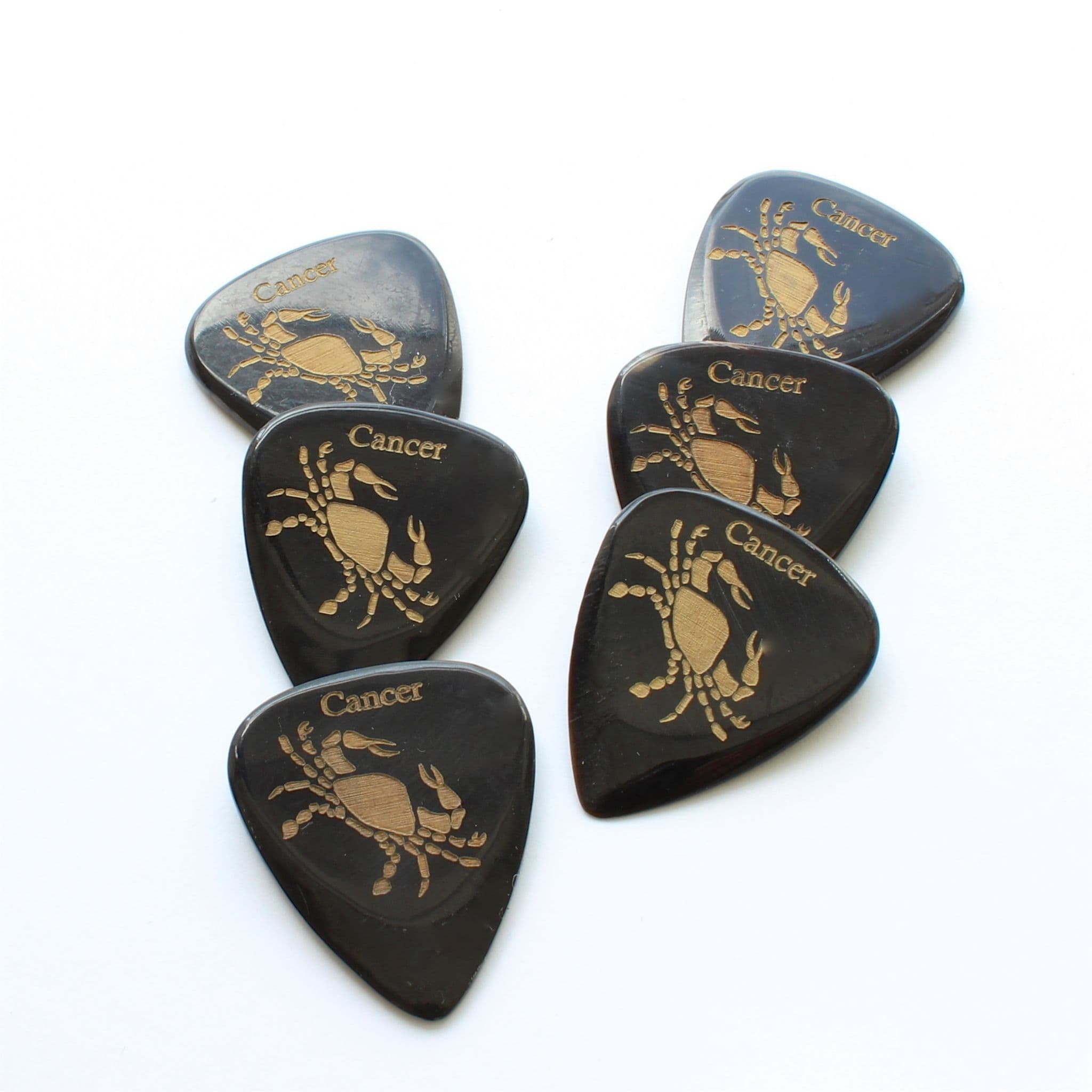Zodiac Tones Cancer 1 Guitar Pick Timber Tones
