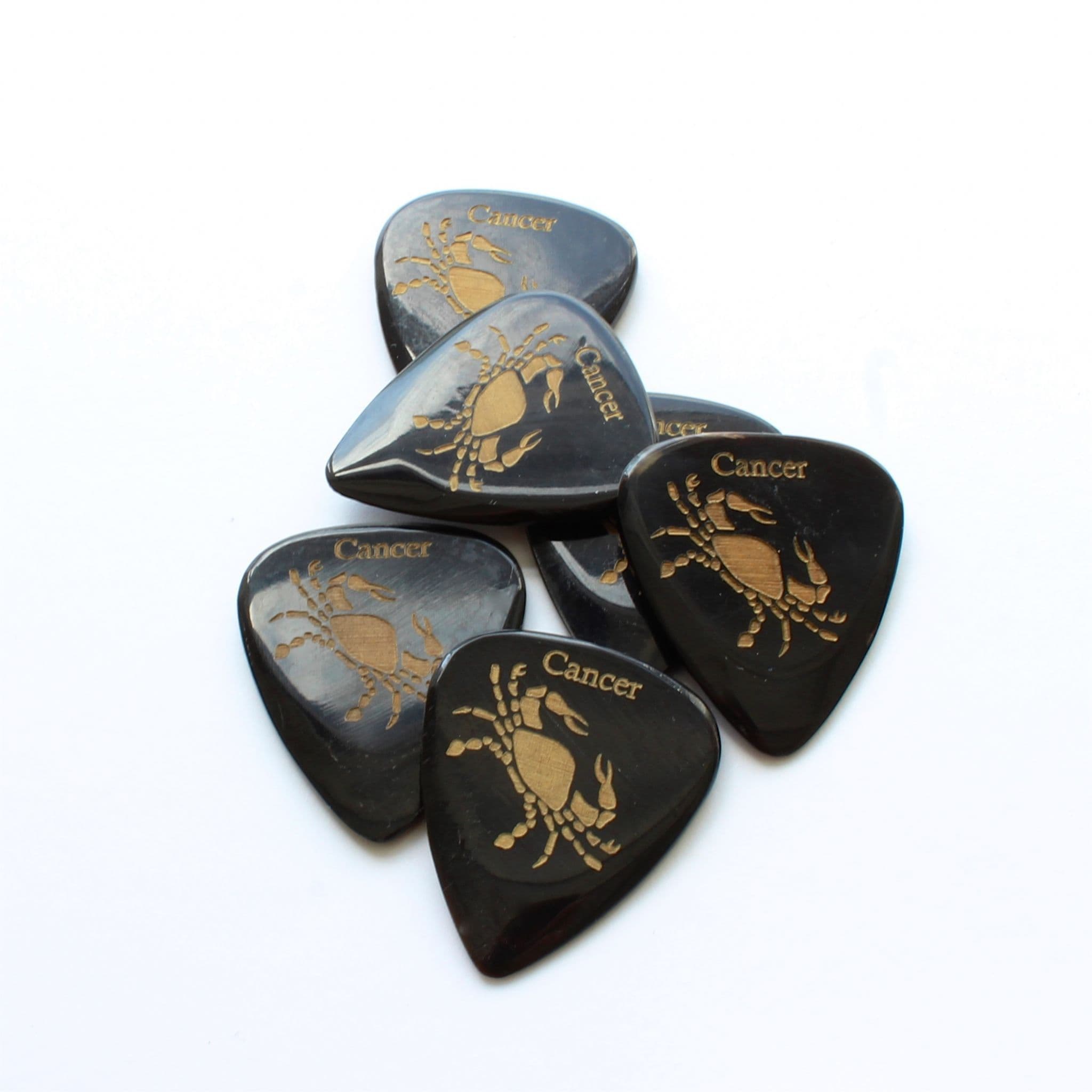 Zodiac Tones Cancer 1 Guitar Pick Timber Tones