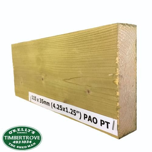 115 x 35mm PAO Treated