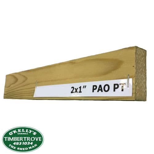 2 x 1" (45 x 18mm) PAO Treated Timber