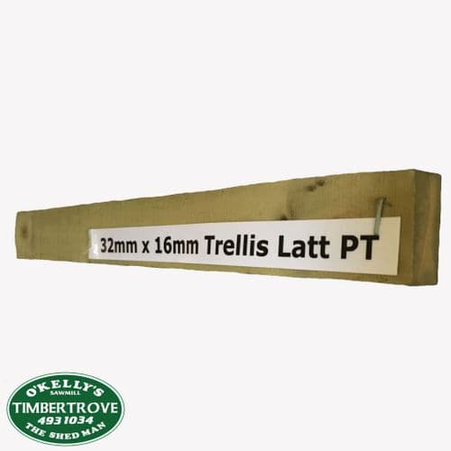 32 x 16mm Sawn Timber Treated