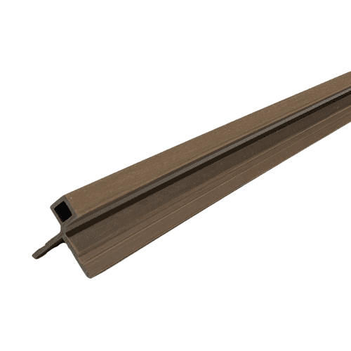 Castellated Cladding Brown Y Trim