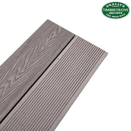 Composite Decking Brown Woodgrain