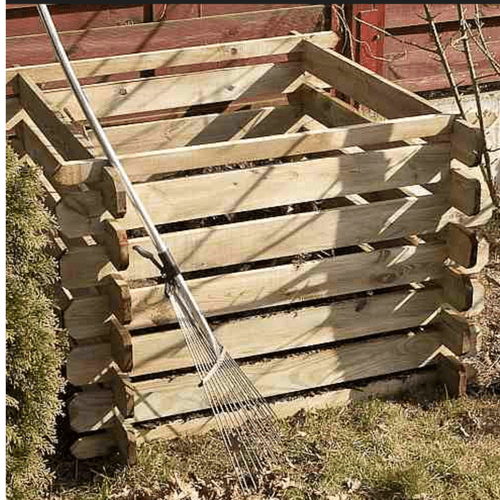 Timber Compost Bin | Easy Assembly Wooden Composter