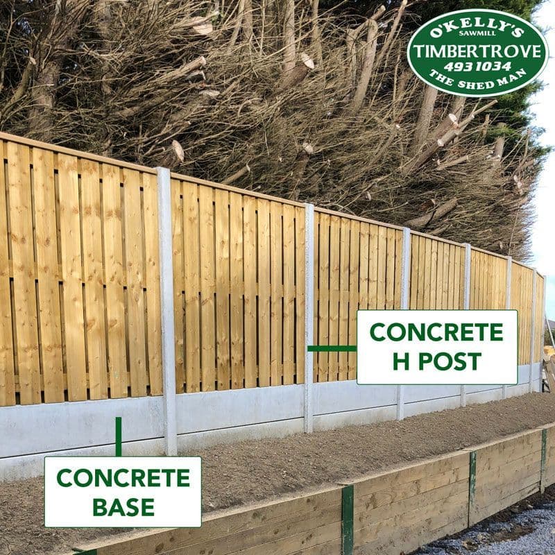 Concrete H Posts
