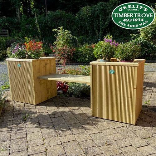 Decking Planter Bench