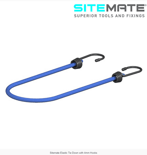 Elastic Tie Down W/ Claw Hooks