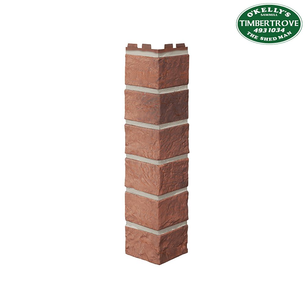 Garden Wall Cladding Brick Effect Corner