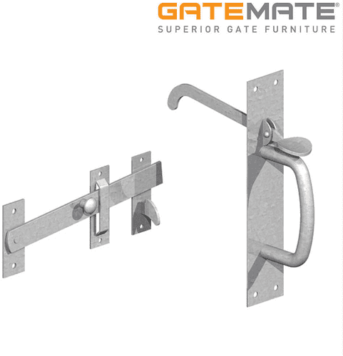 GateMate Heavy Suffolk Latch Galvanised