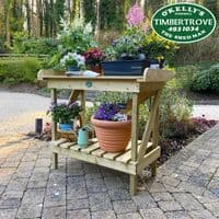 Potting Table | Timber Potting Bench | Vegetable Growing Table