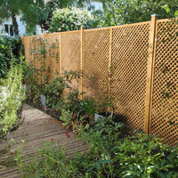 Privacy Diamond Garden Trellis | Wooden Trellis for Plants & Screening