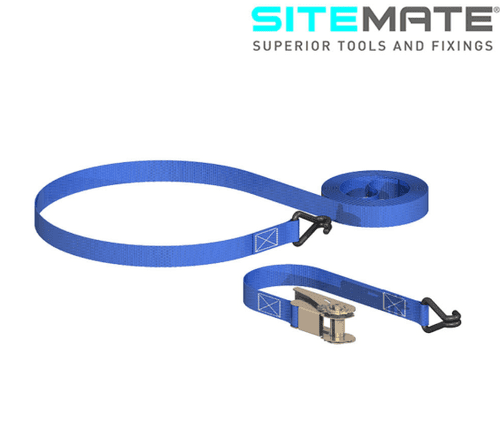 Ratchet Tie Down W/ Chassis Hooks & D-Rings