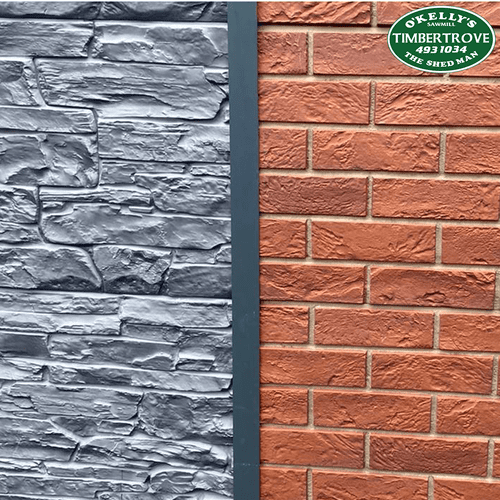 Garden Wall Cladding Brick Effect | Stone Wall Covering