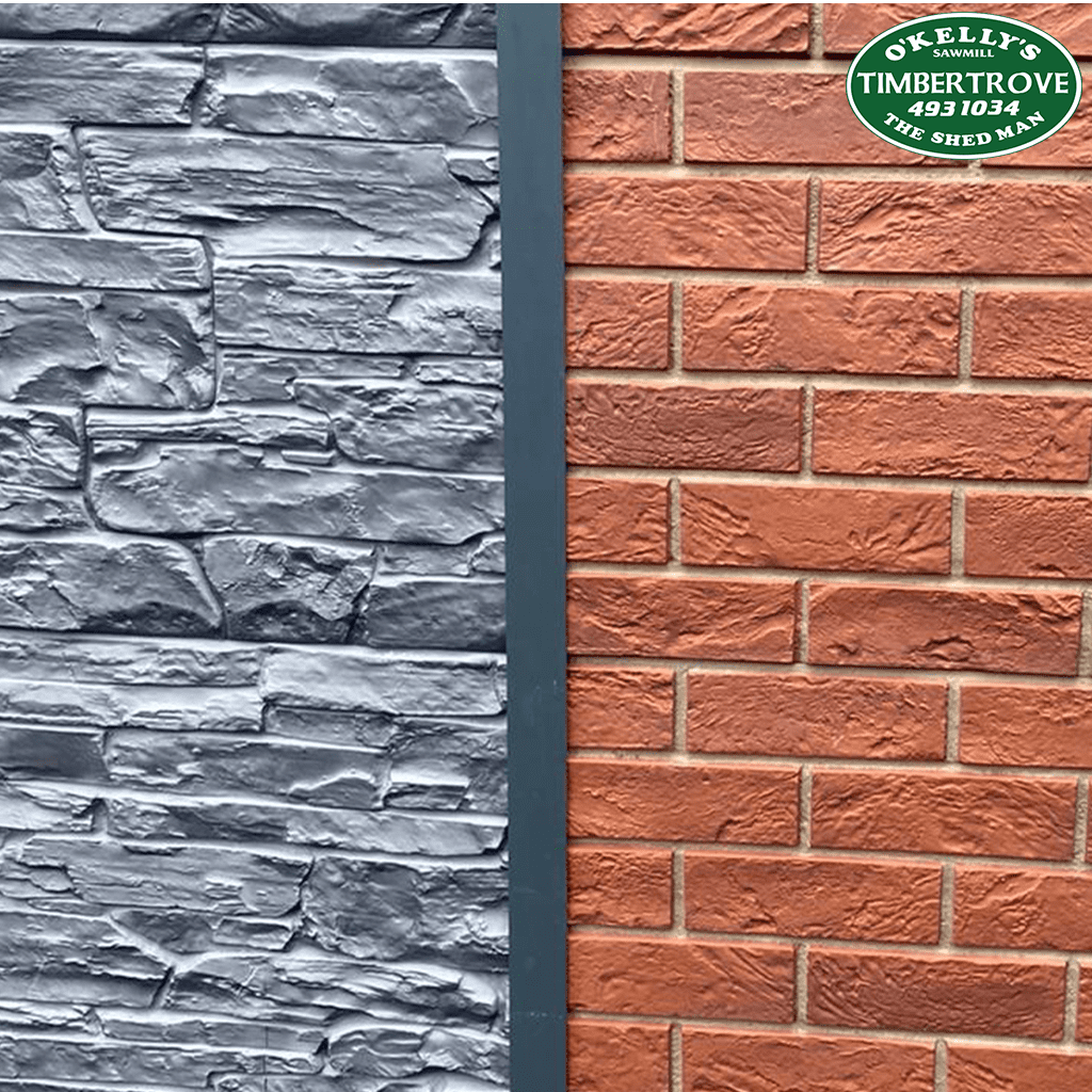 Garden Wall Cladding Brick Effect | Stone Wall Covering