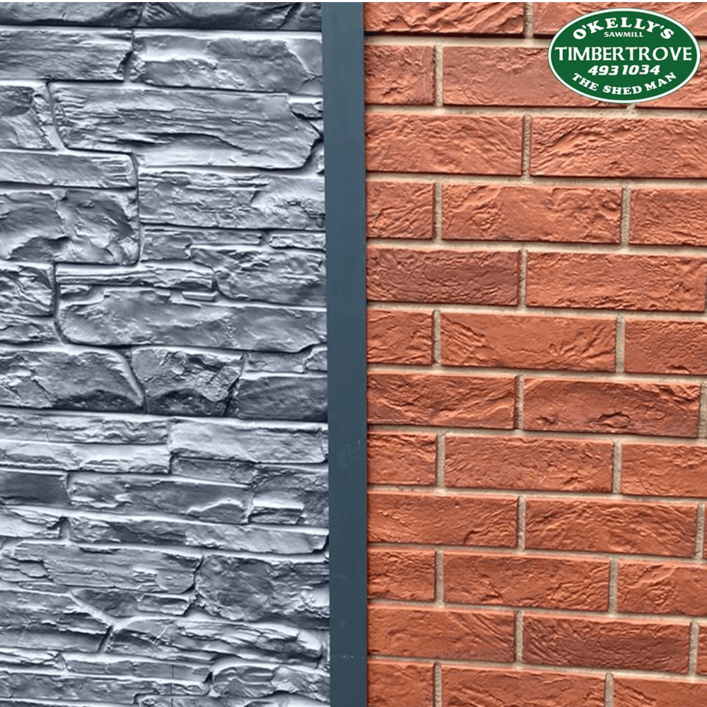 Garden Wall Cladding Brick Effect | Stone Wall Covering