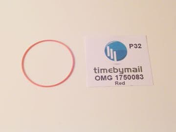 Red Omega Speedmaster 175.0083 Replacement Crystal Gasket - P32
