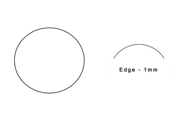 16mm-50mm X 1mm Double Domed POCKET WATCH / WRISTWATCH Watch Glass Crystal Part