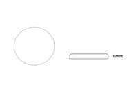 1mm Replacement Plain Flat Watch Glass