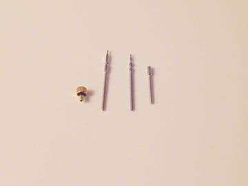 4mm 4 Piece Replacement Gold Crown (waterproof style) and Stems Set - A4C