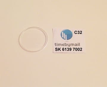6139 7002 Plexi-Glass For SEIKO Plastic Watch Crystal NEW 340W140GN Part