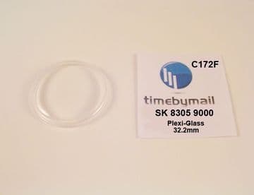 8305 9000 Plexi-Glass For SEIKO SEA LION M77 New Watch Crystal Spare Part