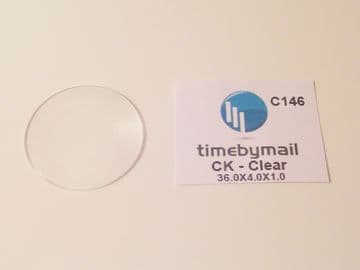 CALVIN KLEIN 36mm Replacement Watch Crystal - C146