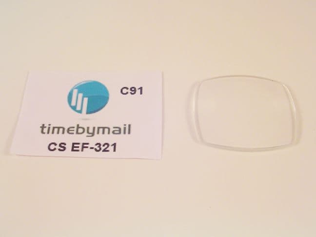 Casio EDIFICE EF 321 Replacement Watch Crystal | Watch Glass and Crystals | Watch Hands | Watch Straps and Bands | Watch Tools | Cleaning | Watch Parts | Vintage Watch Parts | Watch Batteries | Clock Parts