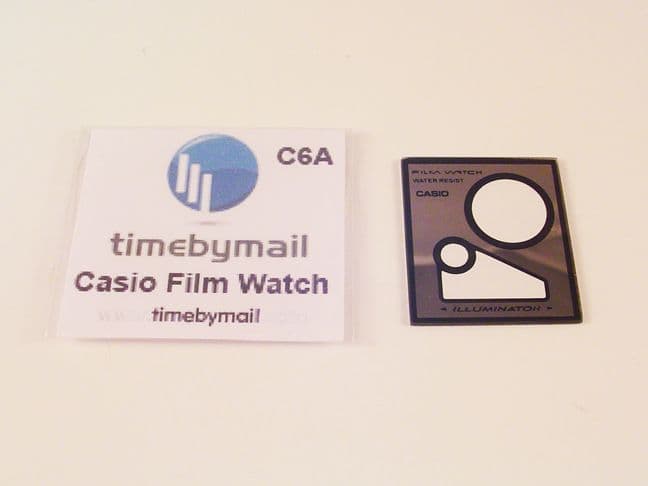 Casio Film Watch Replacement Watch Crystal | Watch Glass and Crystals | Watch Hands | Watch Straps and Bands | Watch Tools | Cleaning | Watch Parts | Vintage Watch Parts | Watch Batteries | Clock Parts
